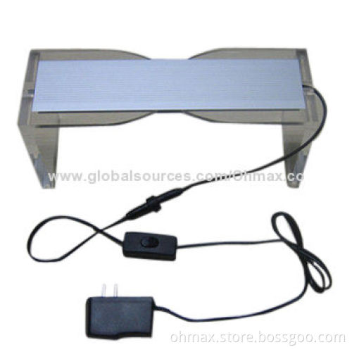 LED Aquarium Light 15W with Adjustable Bracket, Suitable for Small Aquariums Tanks and Seaweed
